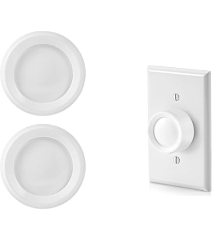 switch　ホワイト Brainerd 64689 Dimmer Knob, White - Wall Dimmer Switches